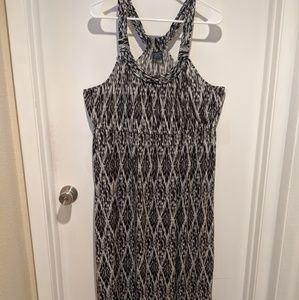 Black & White Maxi Dress